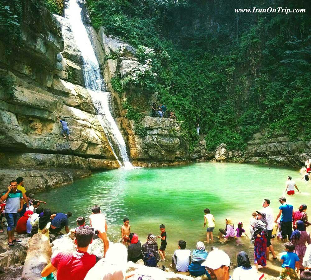 Shirabad Waterfall Khanbebin  Golestan  Iran - Waterfalls of Iran