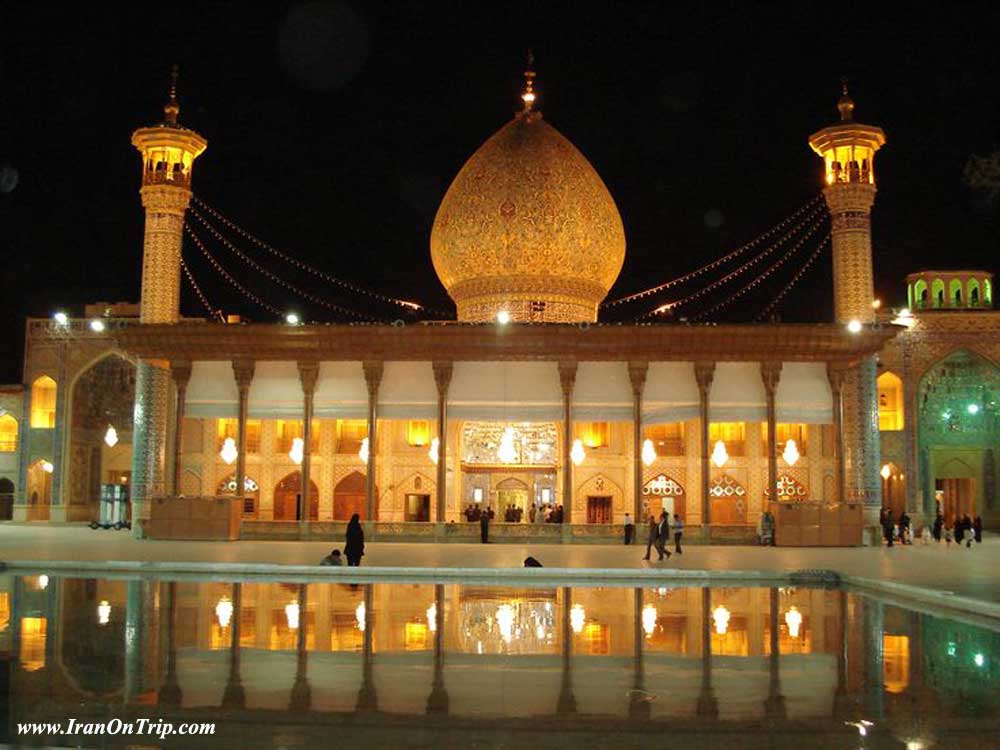 Shiraz Shah-e-Cheragh Mausoleum - Holy Places of Iran