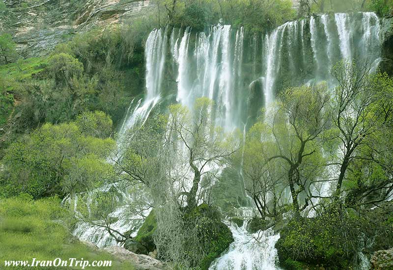 Shevi waterfall-Talleh zang waterfall-Talezang waterfall-Waterfalls of Iran