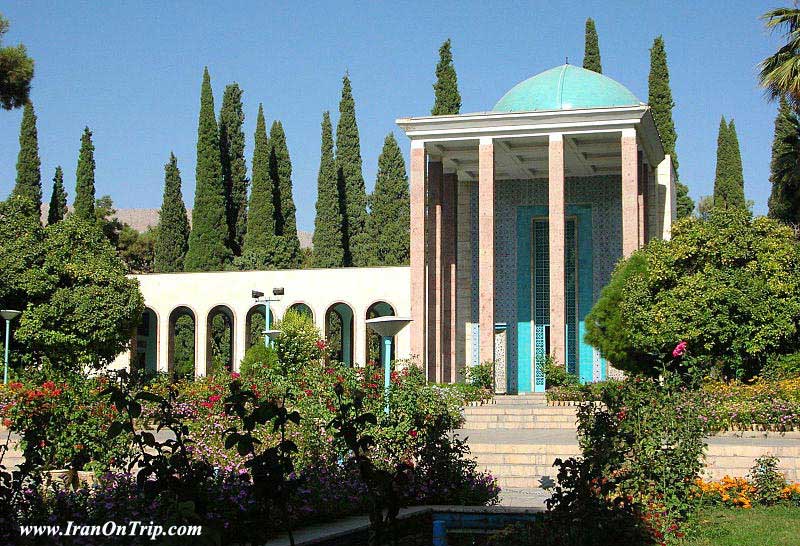 The Tomb of Saadi in Shiraz Iran